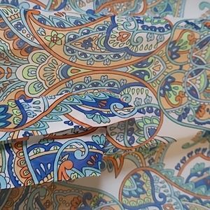 Banana Republic full length maxi dress, paisley, size 8